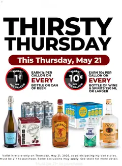 Preview of HyVee weekly ads valid from 21.05.2026