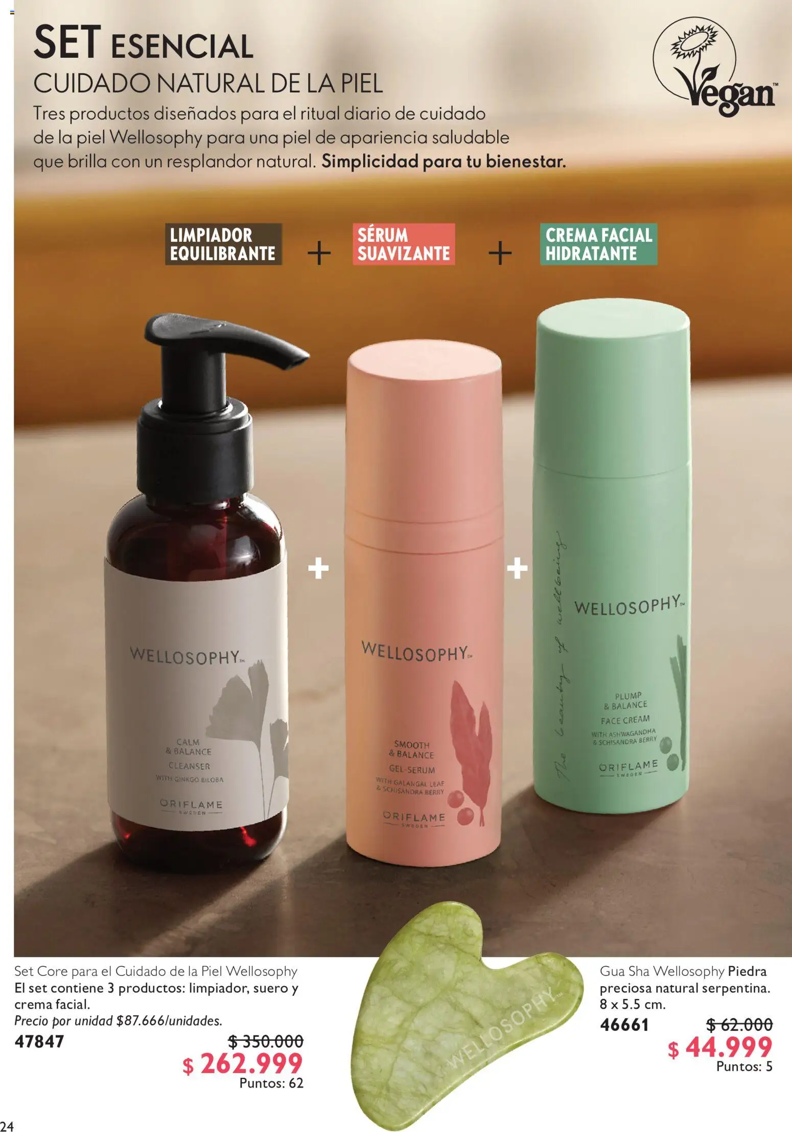Oriflame revista - valida desde el 20/06/2026 | Página: 24 | Productos: Crema, Barra de sonido, Suavizante, Limpiador