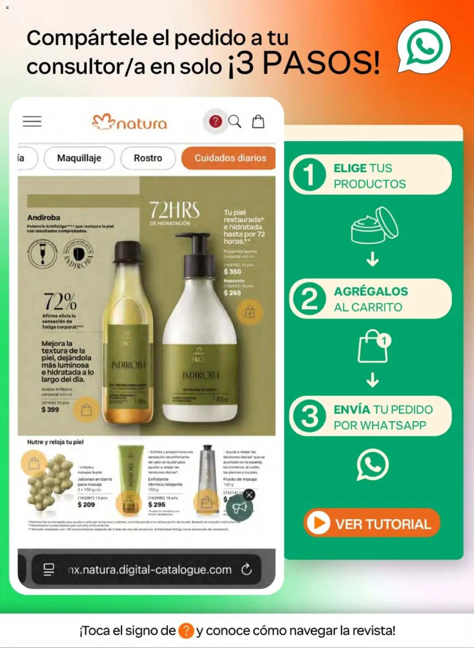 Nuevas ofertas de Natura válidas en toda la República Mexicana desde el 10/07/2026. ¡Encuentra las mejores ofertas en Natura campaña 11 2026! | Página: 2 | Productos: Aceite, Exfoliante, Barra, Maquillaje