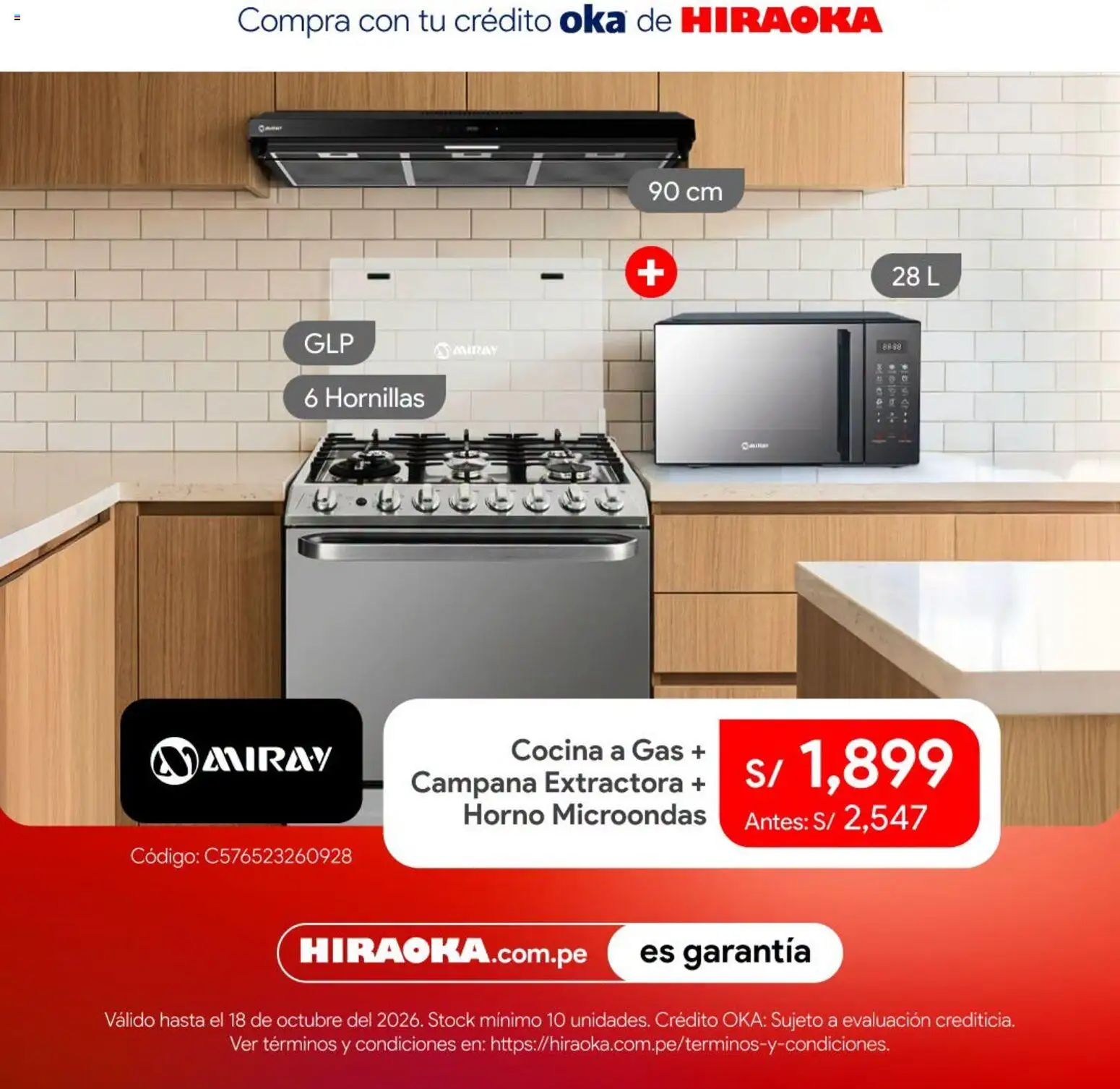 Catálogo Hiraoka válido desde 14/10/2026 | Página: 6