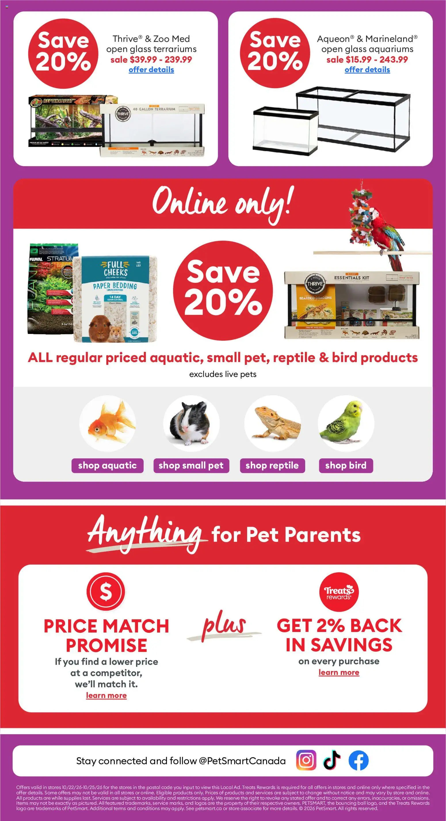 Petsmart flyer valid from Oct 22, 2026 | Page: 2