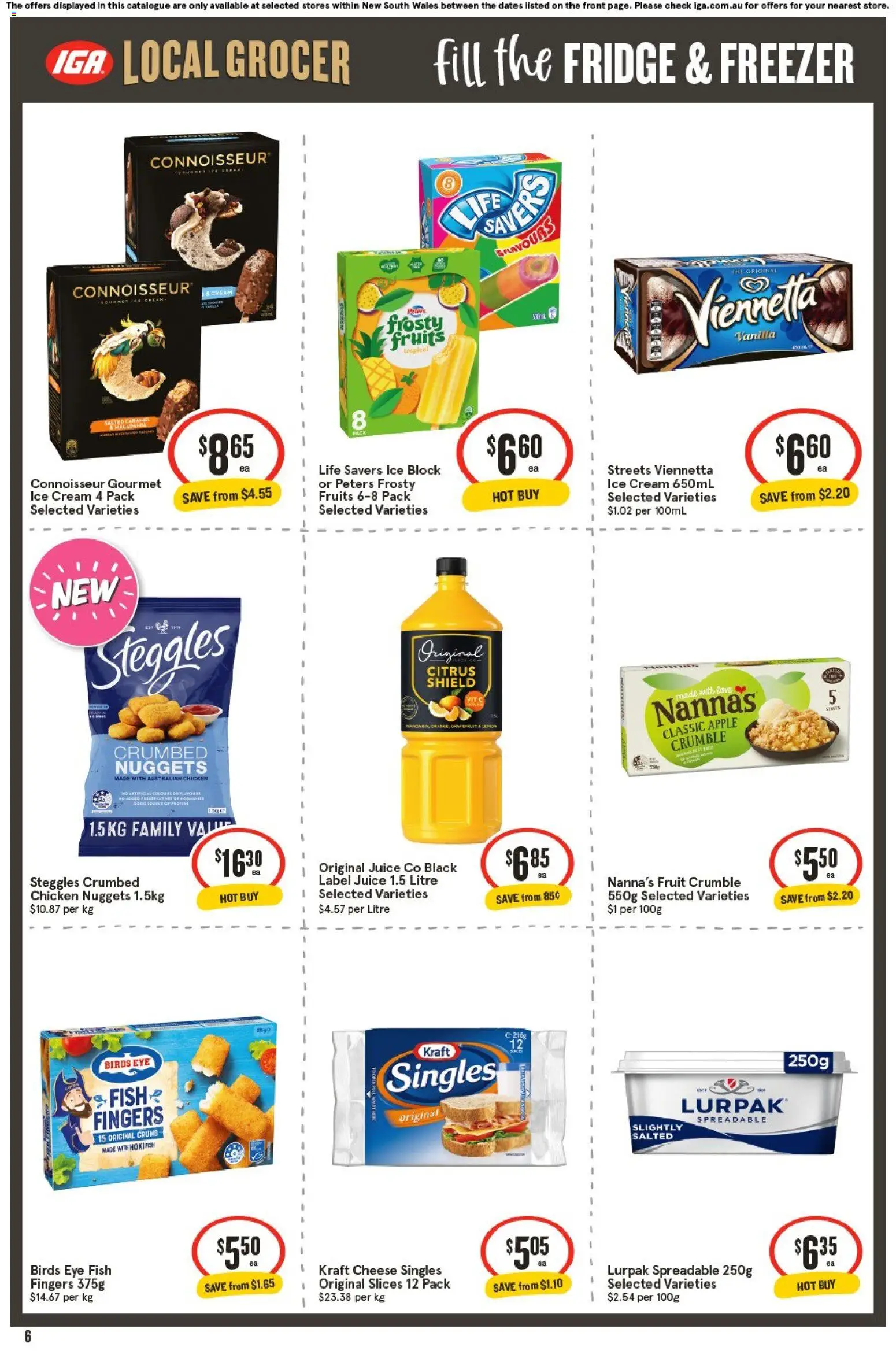 IGA catalogue - valid from 26/08/2026 | Page: 6 | Products: Box, Coffee, Chocolate, Lollies