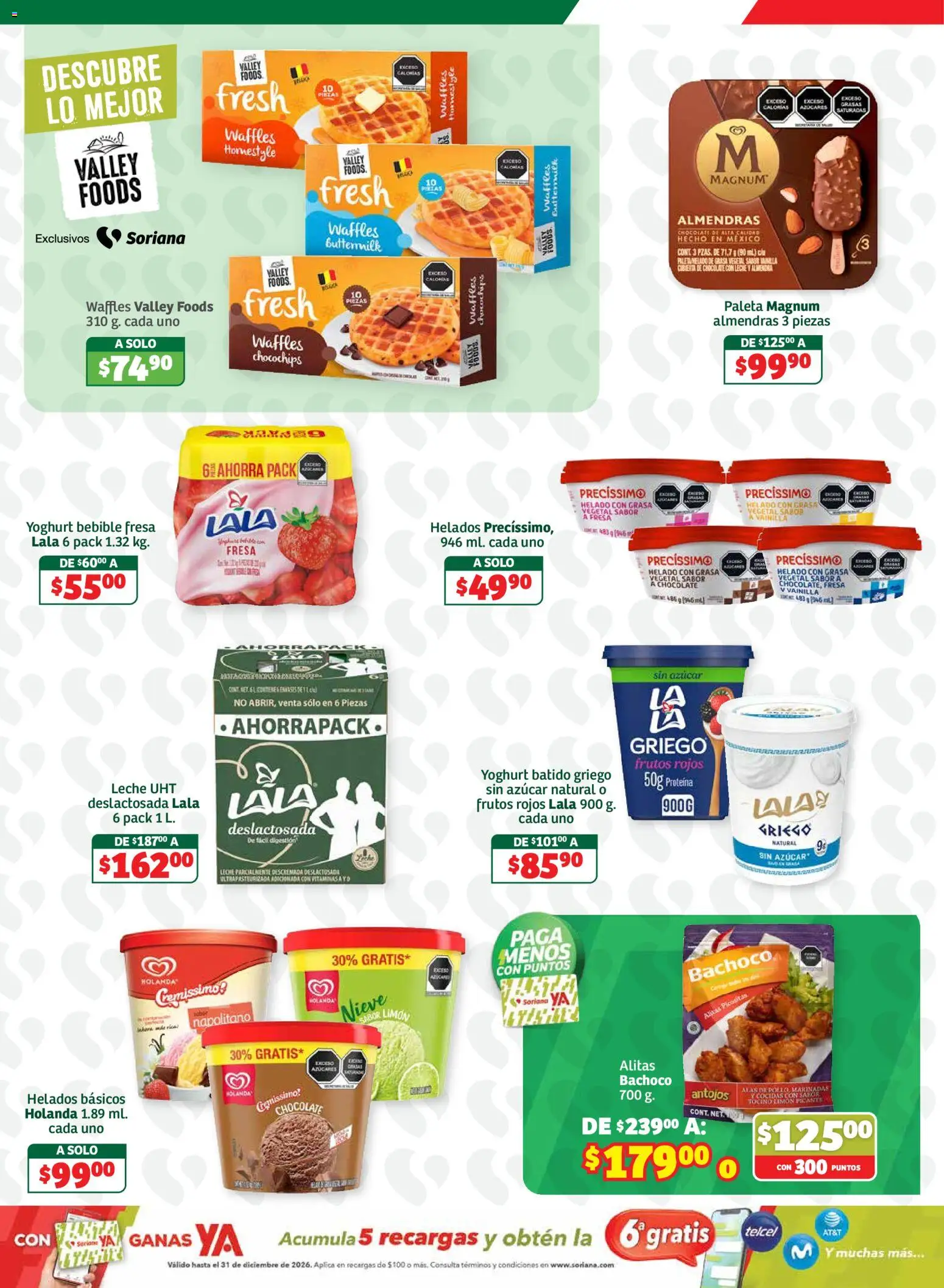Nuevas ofertas de Soriana válidas en toda la República Mexicana desde el 25/09/2026. ¡Encuentra las mejores ofertas en Soriana En México Oferta se dice Soriana Súper Nacional! | Página: 6 | Productos: Leche UHT, Azúcar, Almendra, Vitaminas