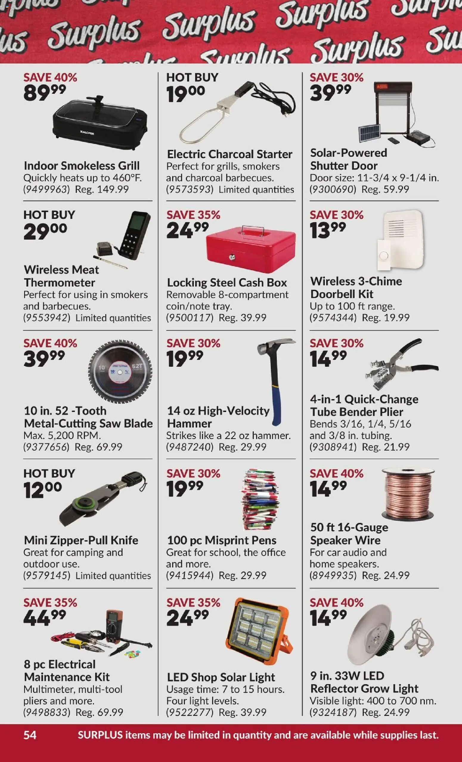 Princess Auto flyer valid from 02.06.2026 | Page: 55 | Products: PC, Audio, Speaker, Grill