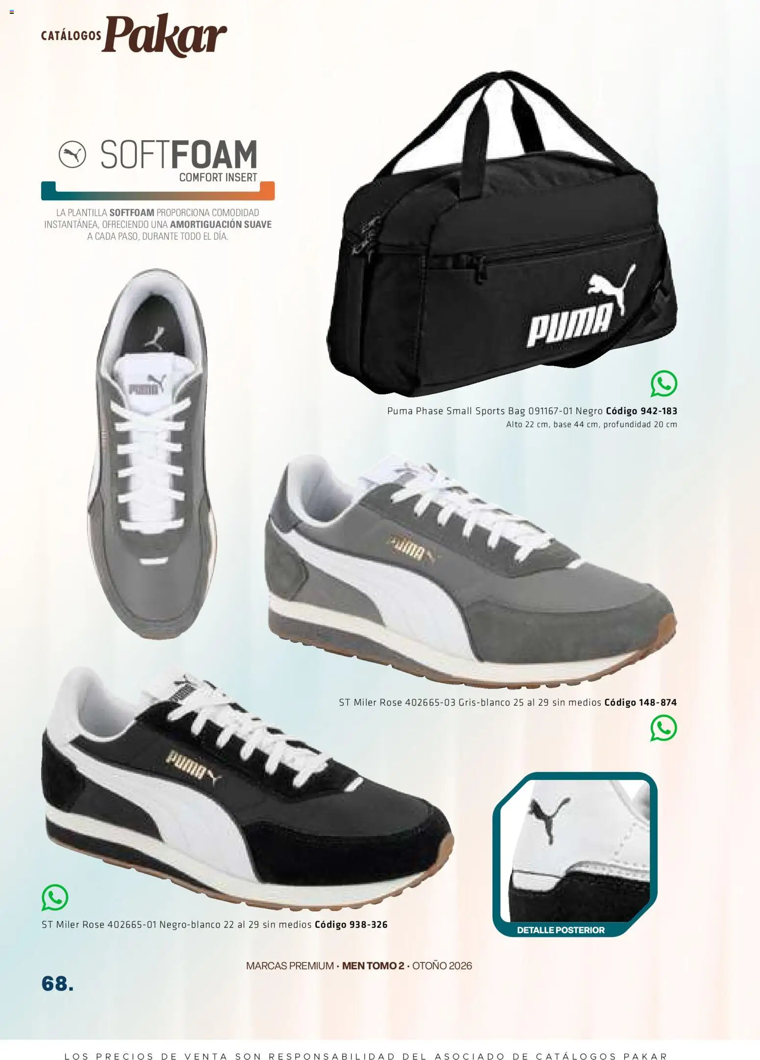 Nuevas ofertas de SC Pakar válidas en toda la República Mexicana desde el 28/08/2026. ¡Encuentra las mejores ofertas en SC Pakar catálogo Premium Men Tomo 2! | Página: 68