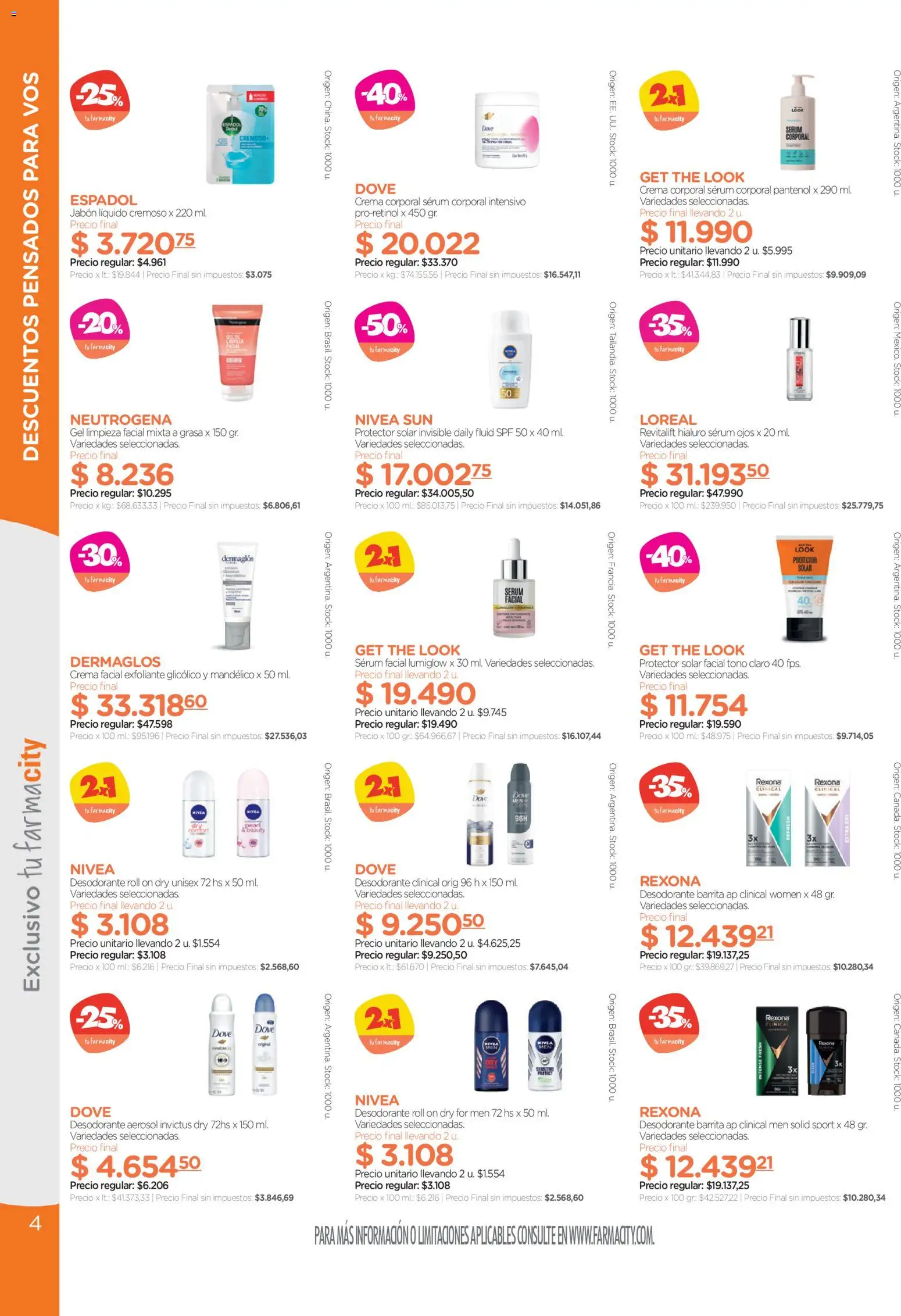 Farmacity catálogo │ válido desde el 22/10/2026 | Página: 4