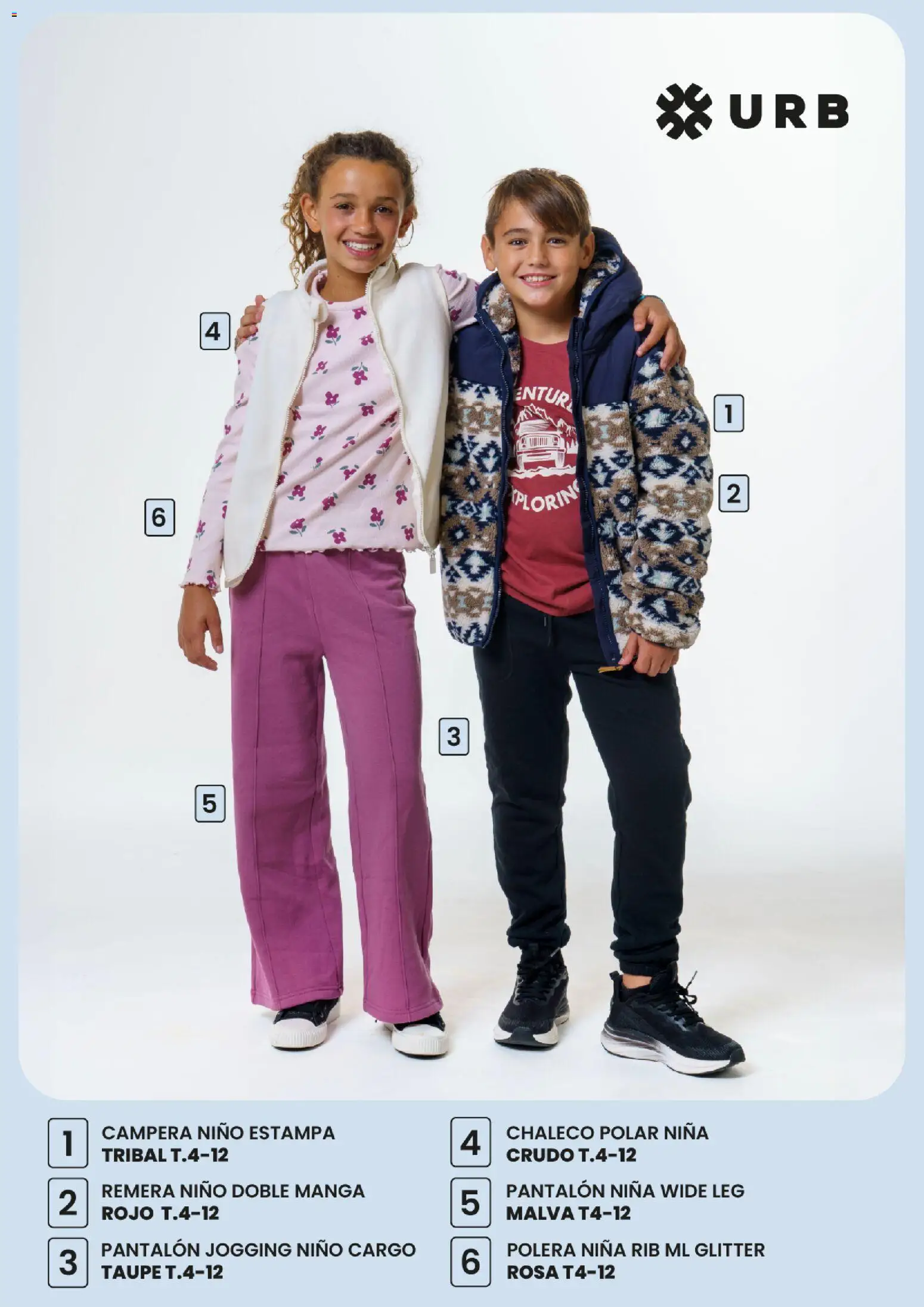 Jumbo - Catálogo URB | Otoño & Invierno │ válido desde el 17/04/2026 | Página: 19 | Productos: Remera, Campera, Jogging, Polera