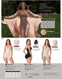 Vista previa de Andrea catálogo Lencería & vestir interior, nuevo folleto de la tienda, válido en México a partir del 24.05.2026 | Página: 80 | Productos: Contorno, Lenceria, Faja