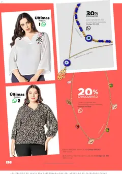 Vista previa de SC Pakar catálogo Ropa, nuevo folleto de la tienda, válido en México a partir del 30.01.2026 | Página: 268 | Productos: Blusa, Collar, Dije, Cadena