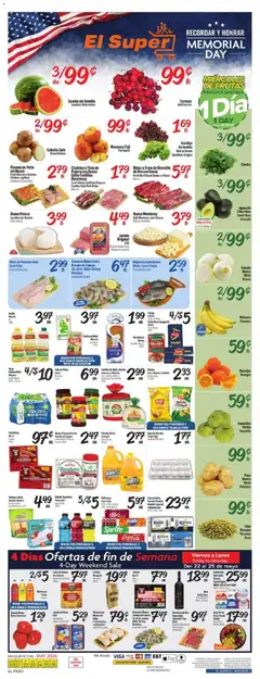 Preview of El Super weekly ads valid from 20.05.2026