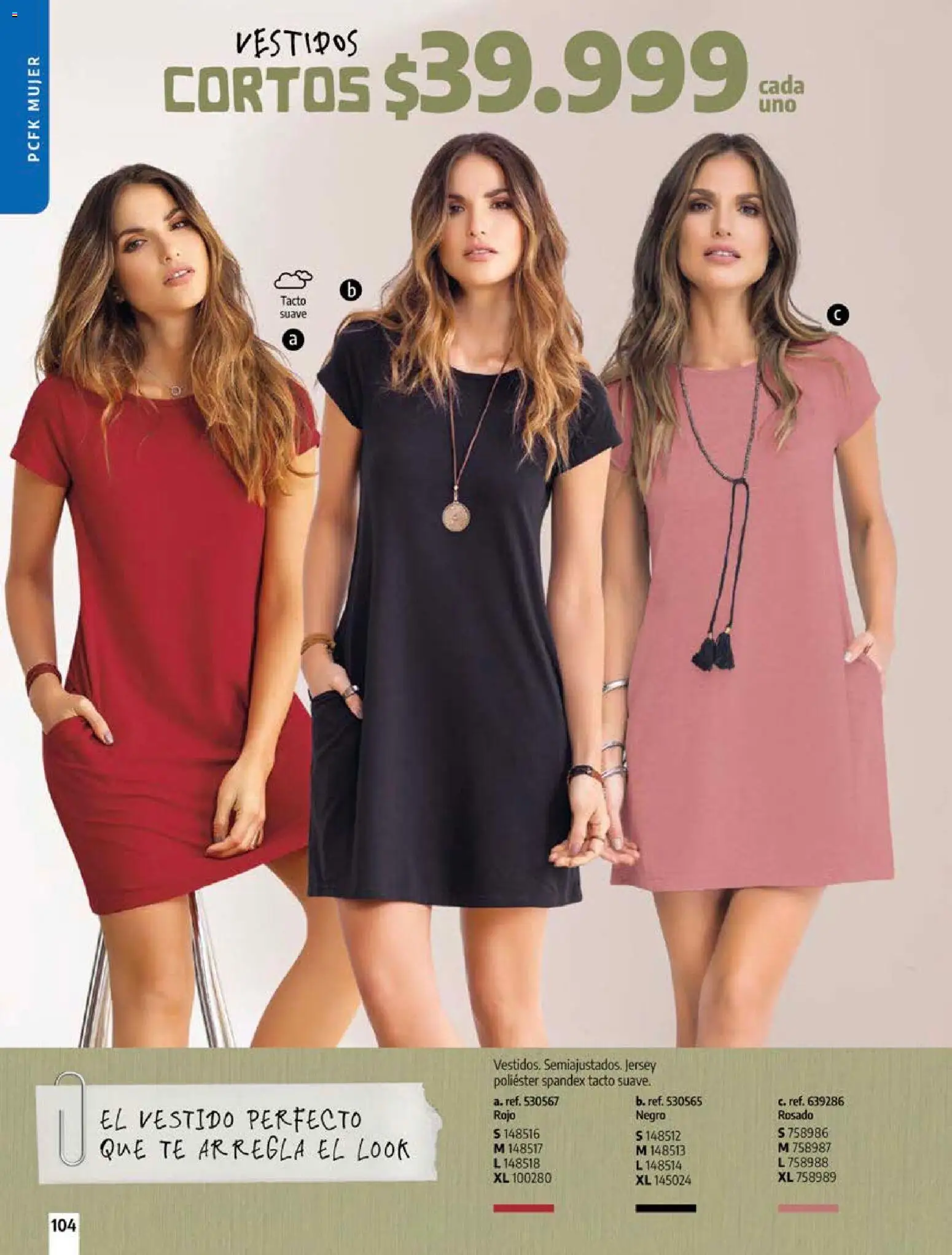 Pacifika revista - valida desde el 18/10/2026 | Página: 104 | Productos: Té, Vestido