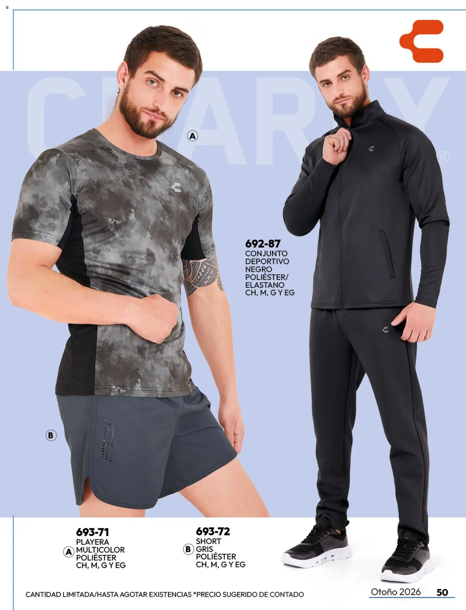 Nuevas ofertas de Cklass válidas en toda la República Mexicana desde el 08/07/2026. ¡Encuentra las mejores ofertas en Cklass catálogo Sportbrands caballero! | Página: 57 | Productos: Playera, Conjunto, Short