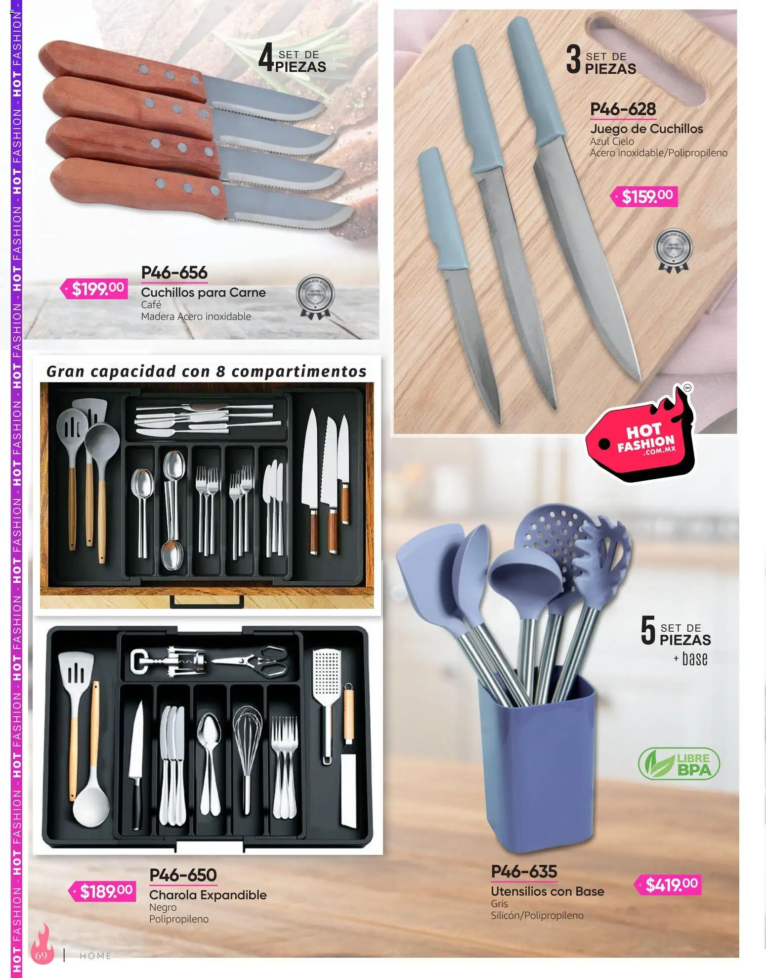 Nuevas ofertas de Cklass válidas en toda la República Mexicana desde el 03/08/2026. ¡Encuentra las mejores ofertas en Cklass catálogo Hot Fashion Calzado! | Página: 182 | Productos: Café, Juego