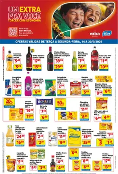 Extra ofertas de Mercado Semanal - Pré-Visualização do folheto da loja Extra, válido de 14/07/2026