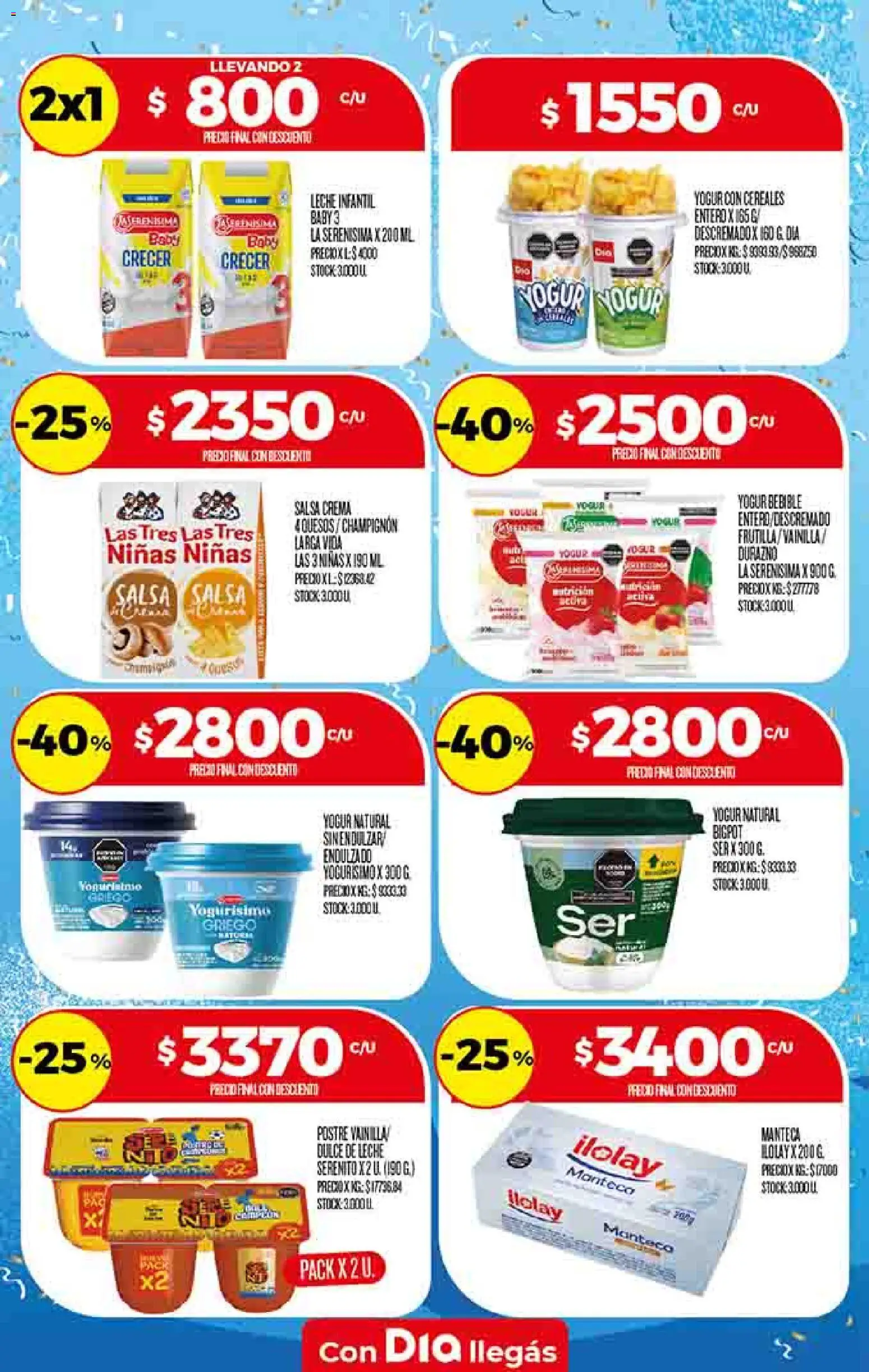 Supermercado DIA Ofertas │ válido desde el 17.06.2026 | Página: 16 | Productos: Frutilla, Dulce de leche, Manteca, Crema