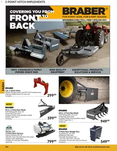 Preview of Princess Auto catalog - Farm from shop Princess Auto valid from Apr 21, 2026 | Page: 14 | Products: Cutter, Fan, Mower, Box