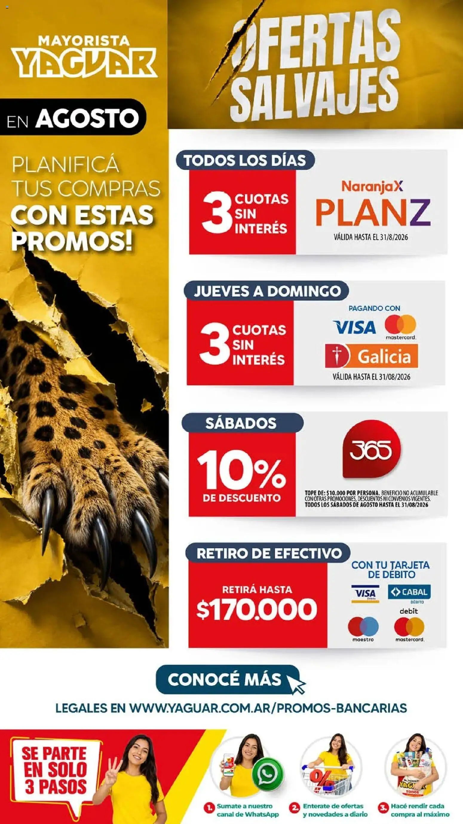 Yaguar - Oferta Semanal Parque Chacabuco │ válido desde el 03/08/2026 | Página: 21