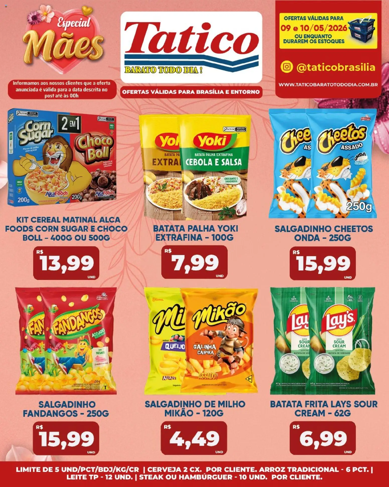 Tatico Folheto - válido de 11.05.2026 | Página: 35 | Produtos: Cebola, Cerveja, Cheetos, Batata palha