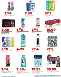 Preview of HyVee weekly ads valid from 06/29/2026 | Page: 19 | Products: Powder, Coffee, Beer, Water