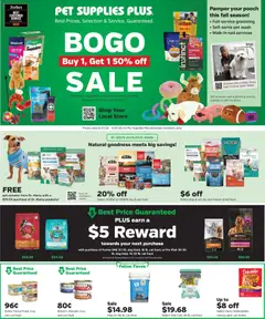 Preview of Pet Supplies Plus weekly ads valid from 09/17/2026