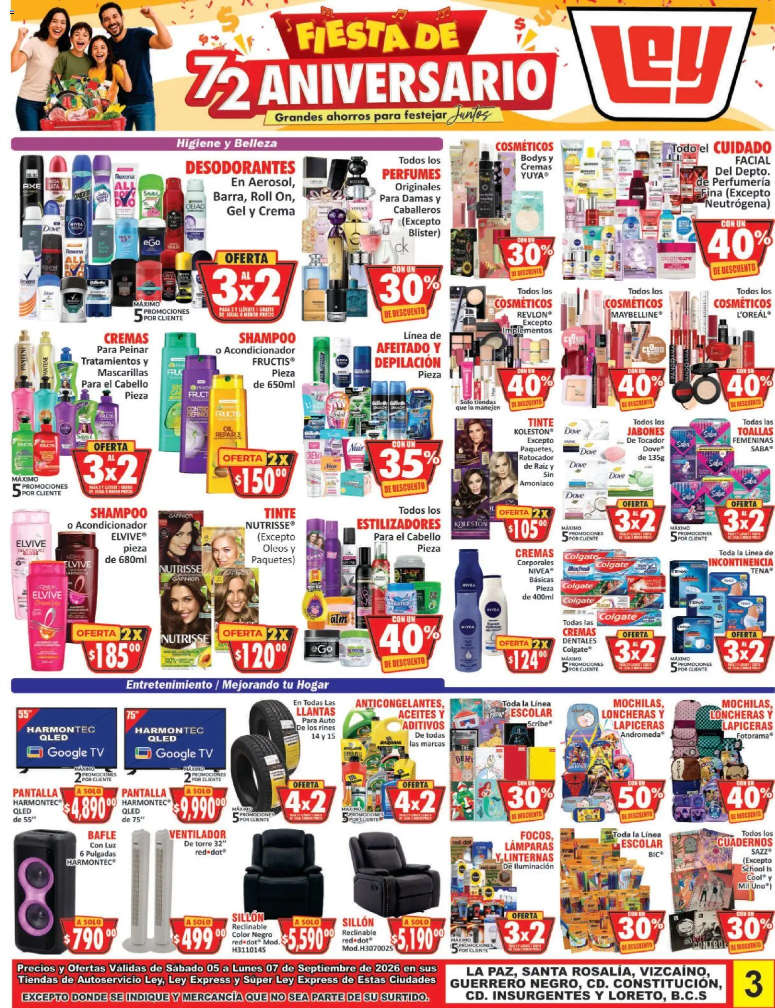 Nuevas ofertas de Casa Ley válidas en toda la República Mexicana desde el 05/09/2026. ¡Encuentra las mejores ofertas en Casa Ley folleto Autoservicio La Paz, BCS! | Página: 6