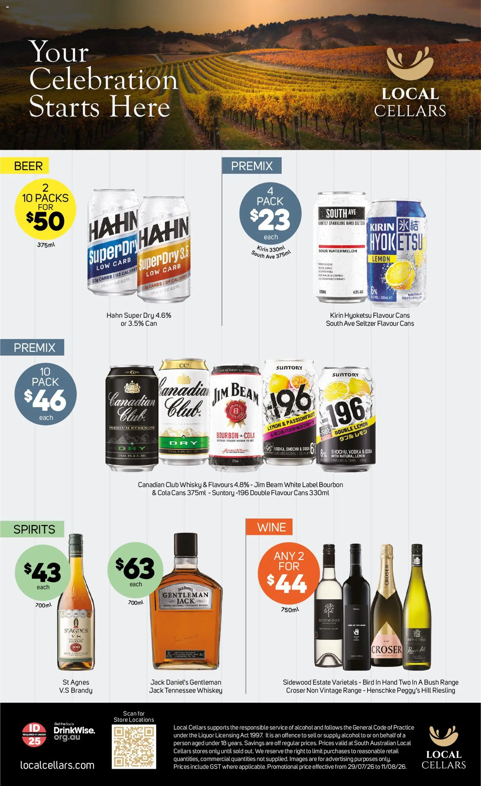 Foodland catalogue - valid from 05/08/2026 | Page: 35 | Products: Bourbon, Vodka, Sugar, Watermelon