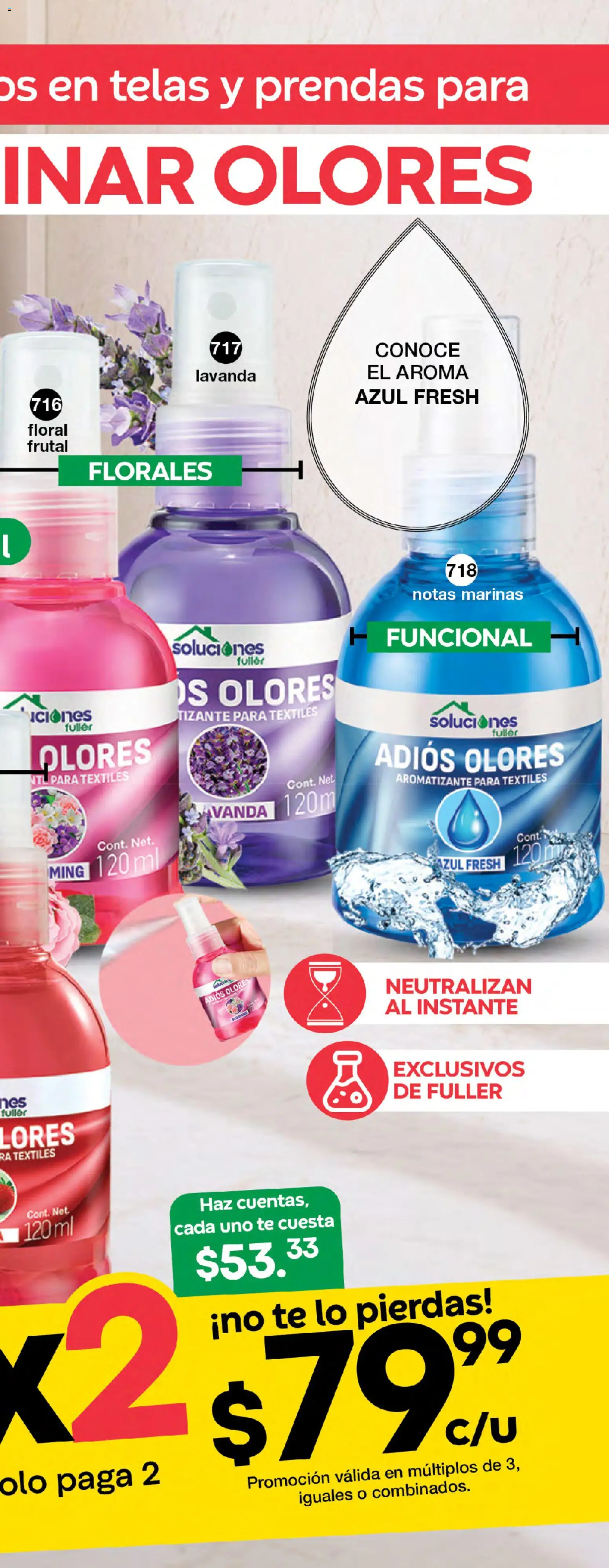 Nuevas ofertas de Fuller válidas en toda la República Mexicana desde el 05/08/2026. ¡Encuentra las mejores ofertas en Fuller campaña 9 2026! | Página: 203 | Productos: Té