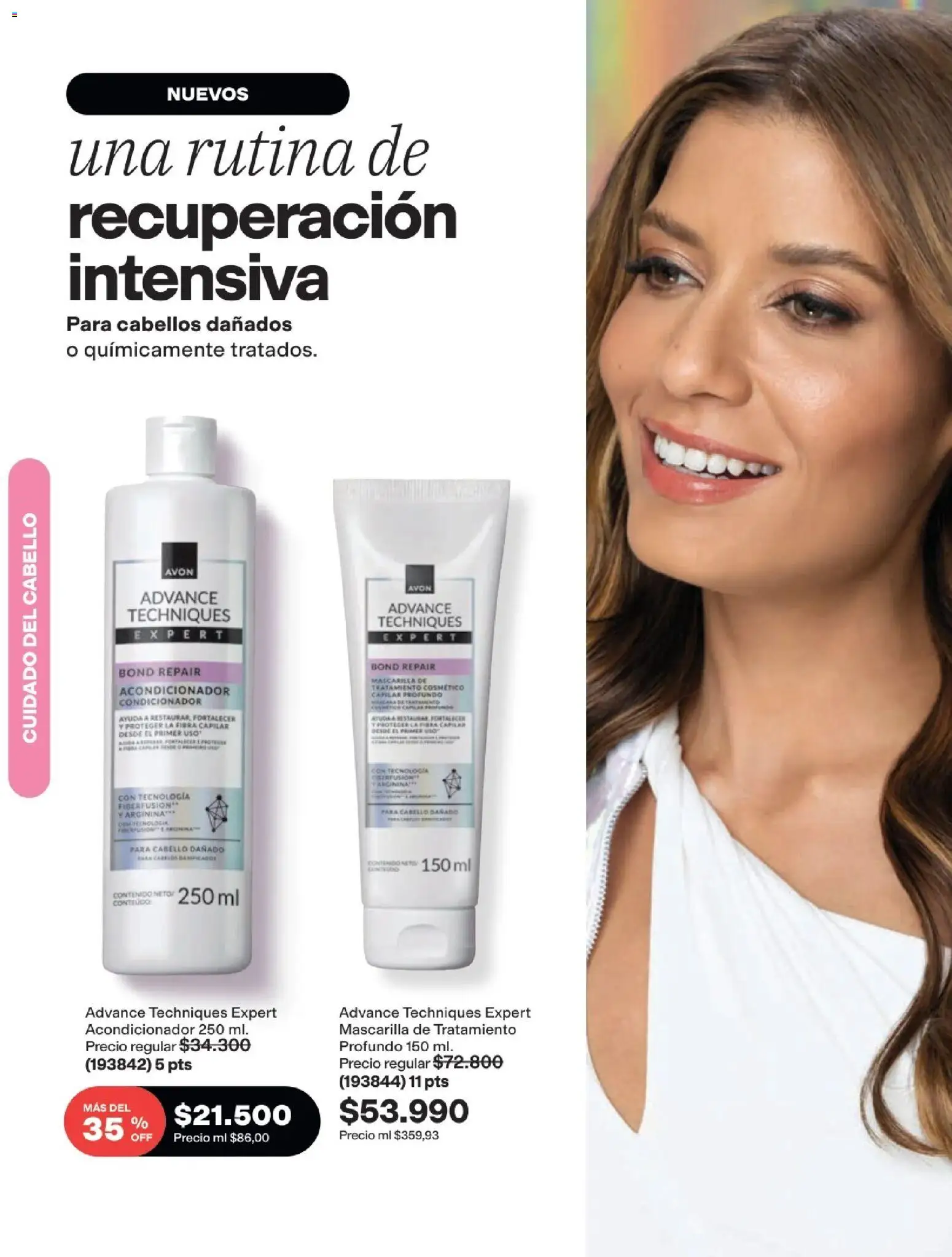 Avon revista - valida desde el 15/07/2026 | Página: 183 | Productos: Mascarilla, Acondicionador