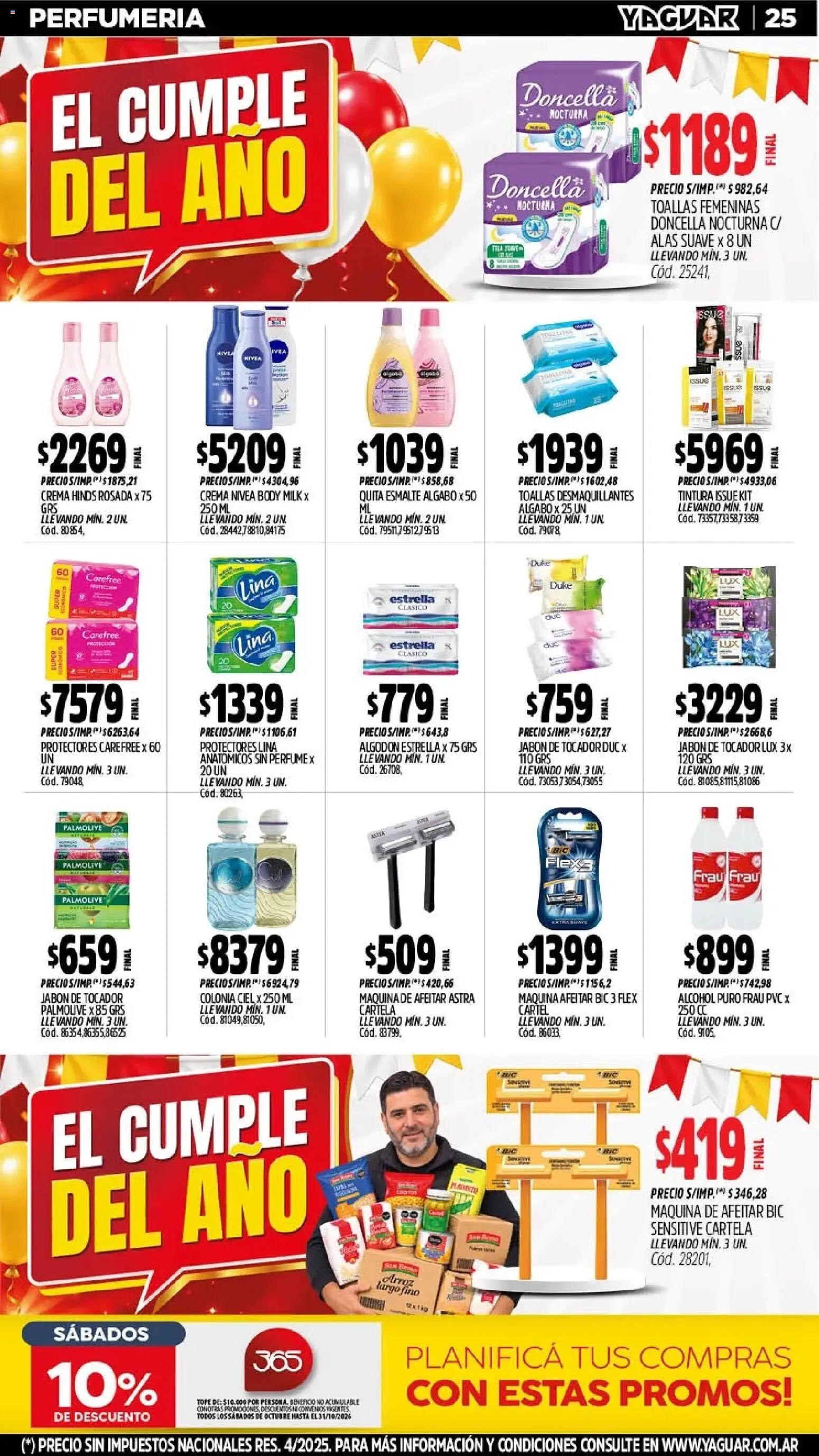 Yaguar - Oferta Semanal Santa Fé │ válido desde el 12/10/2026 | Página: 28