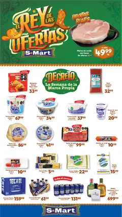 Vista previa de S-Mart folleto Ofertas de feria Matamoros, nuevo folleto de la tienda, válido en México a partir del 23/06/2026