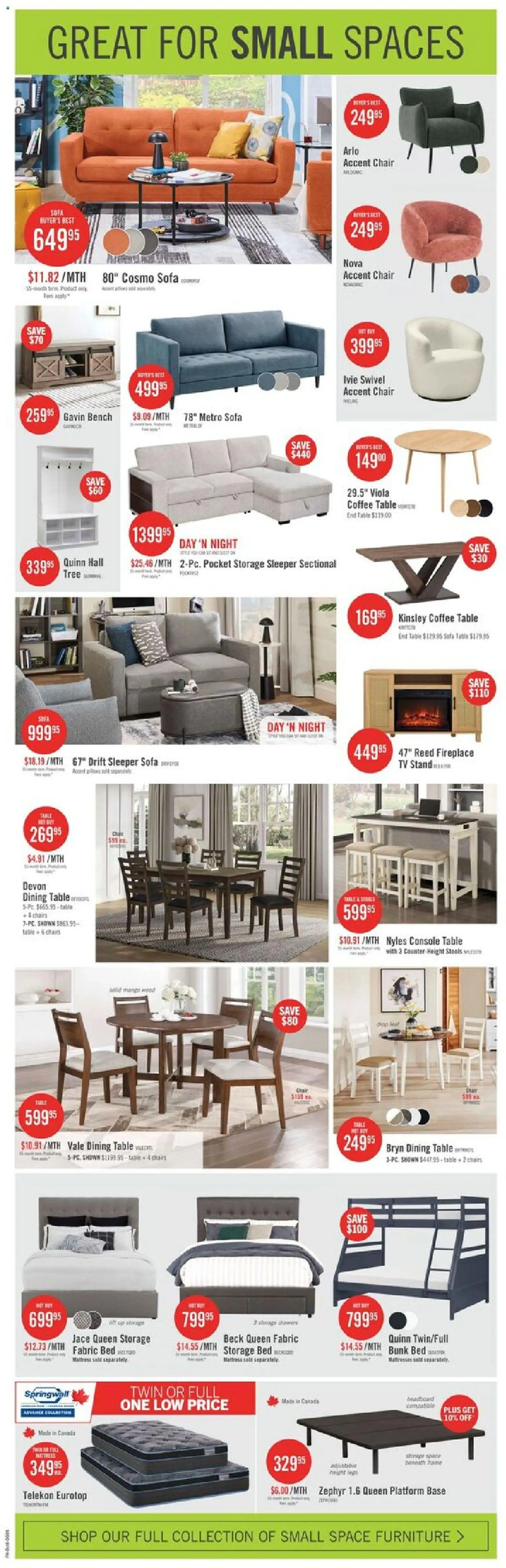 The Brick flyer valid from Oct 9, 2026 | Page: 12