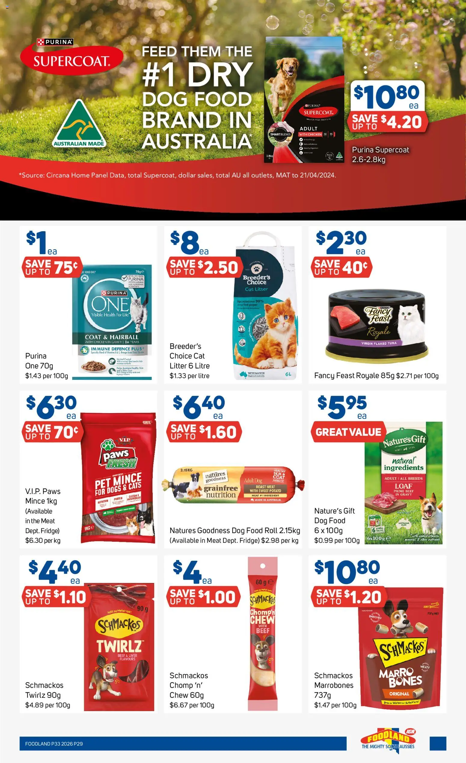 Foodland catalogue - valid from 12/08/2026 | Page: 29 | Products: Ingredients, Coat, Tuna, Roast meat