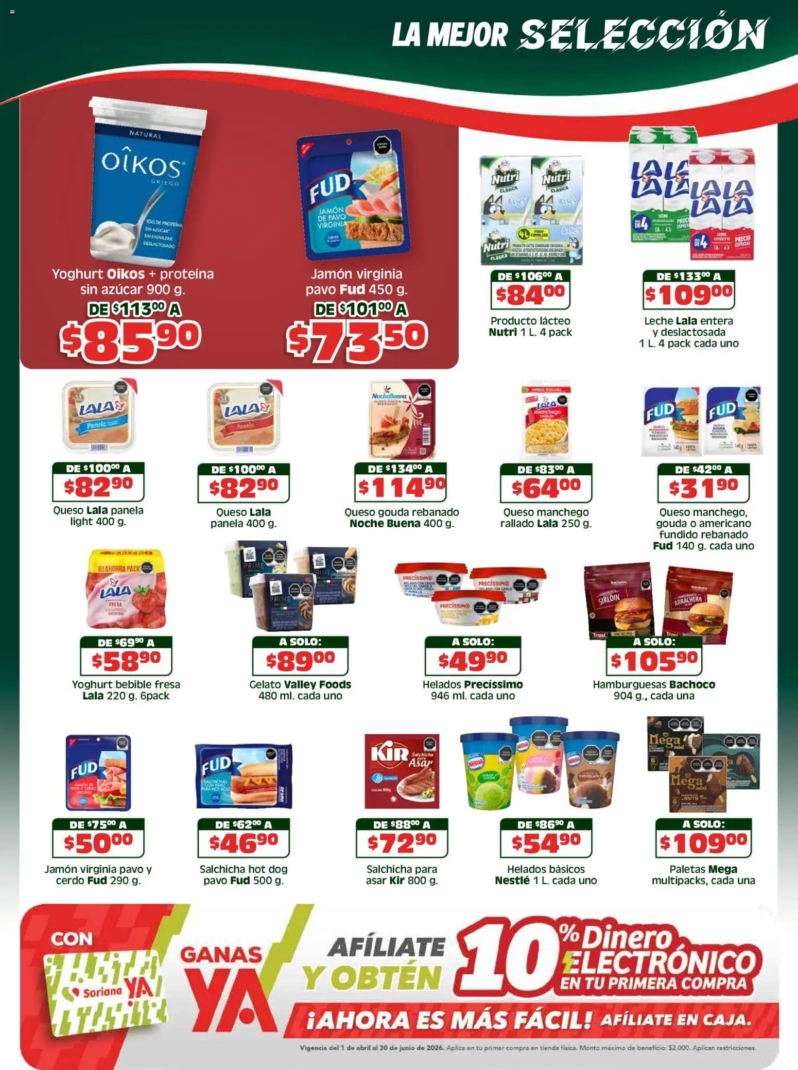 Nuevas ofertas de Soriana válidas en toda la República Mexicana desde el 30.04.2026. ¡Encuentra las mejores ofertas en Soriana Apoyamos con todo Súper Nacional! | Página: 5