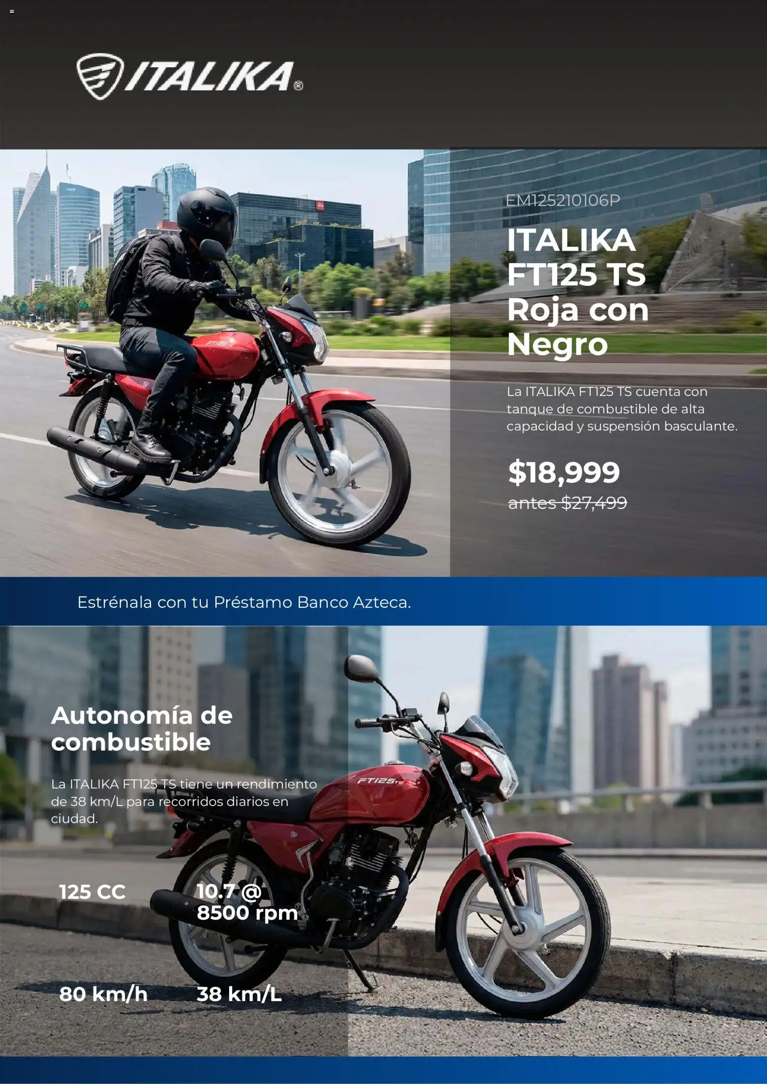 Nuevas ofertas de Italika válidas en toda la República Mexicana desde el 17/10/2026. ¡Encuentra las mejores ofertas en Italika catálogo! | Página: 3