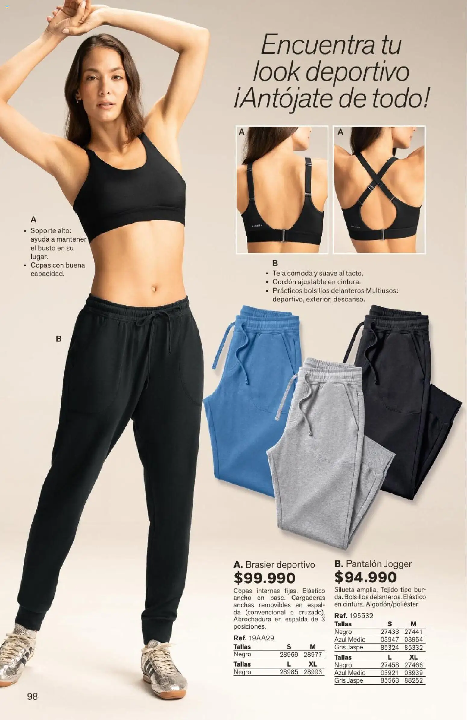 Leonisa revista - valida desde el 04/08/2026 | Página: 98 | Productos: Brasier, Cómoda