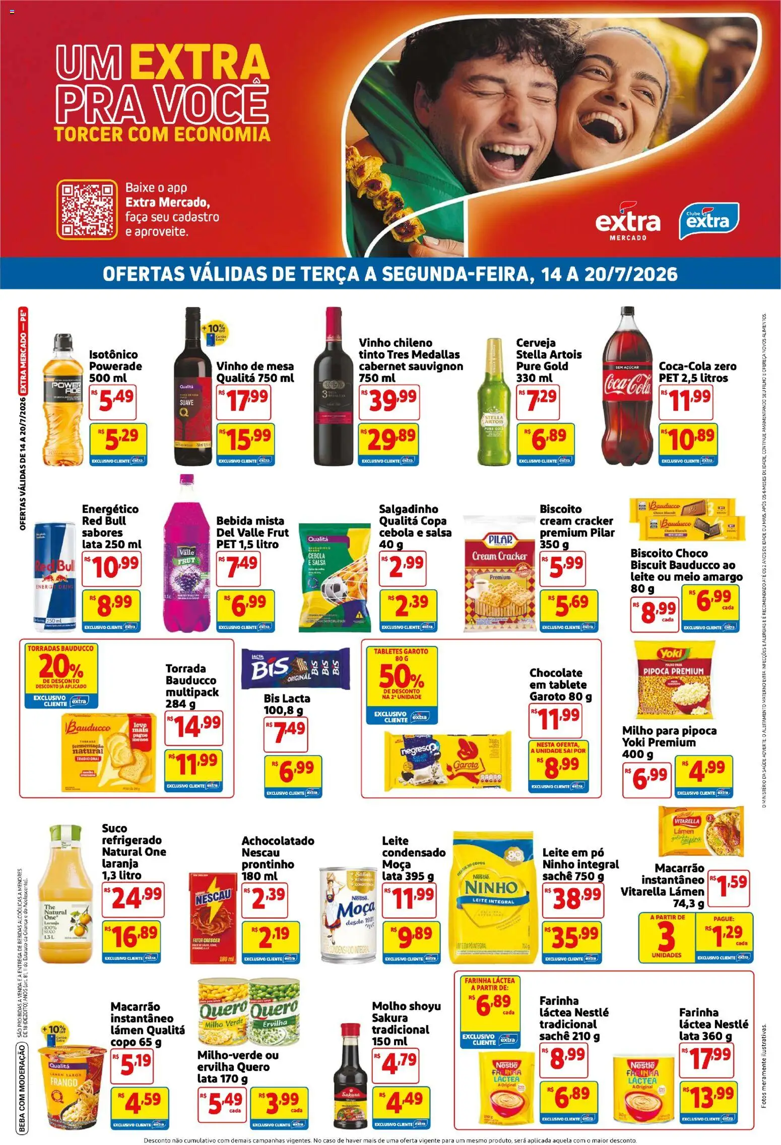 Folheto Extra ofertas de Mercado Semanal de 14/07/2026 catalogue cover