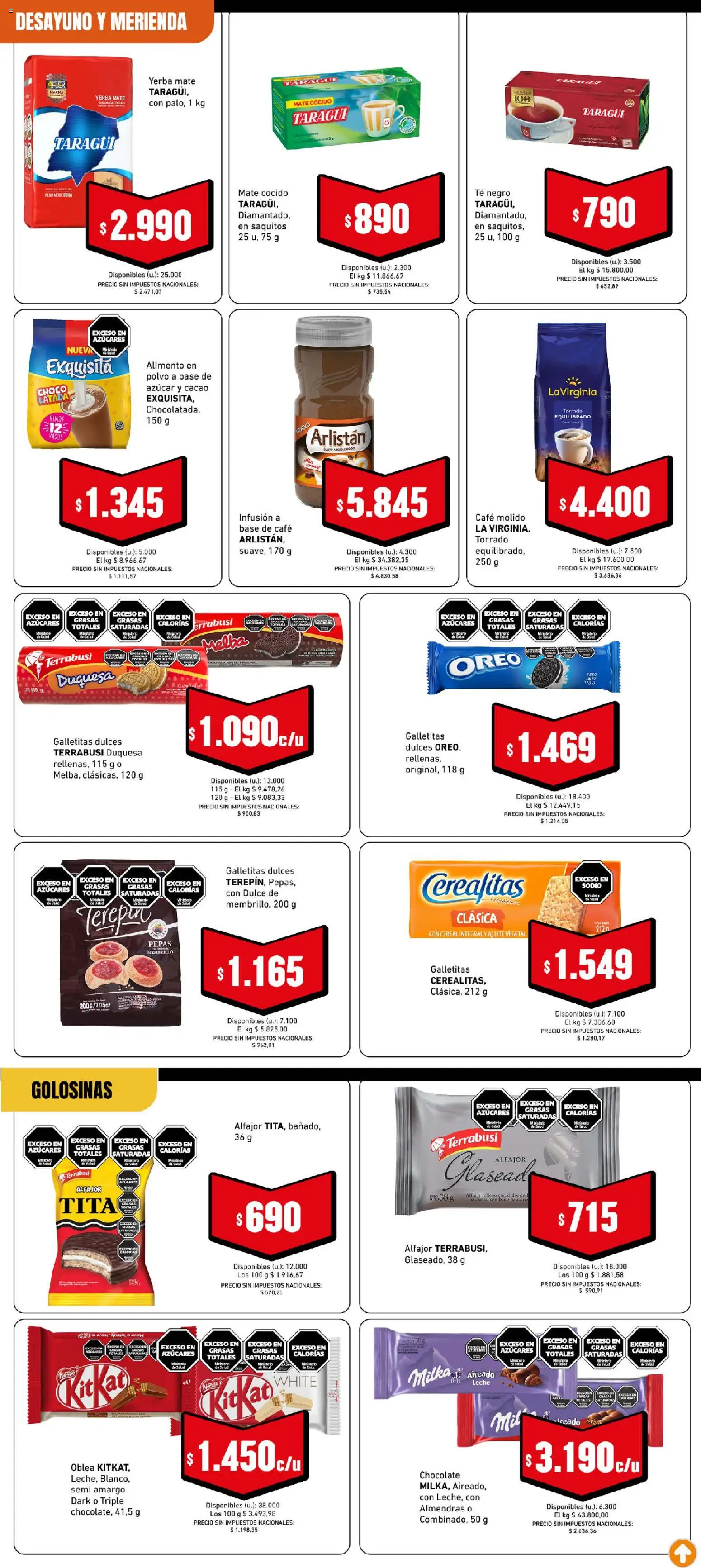 Cooperativa Obrera - Folleto │ válido desde el 13/08/2026 | Página: 2 | Productos: Almendras, Café, Chocolate, Cacao