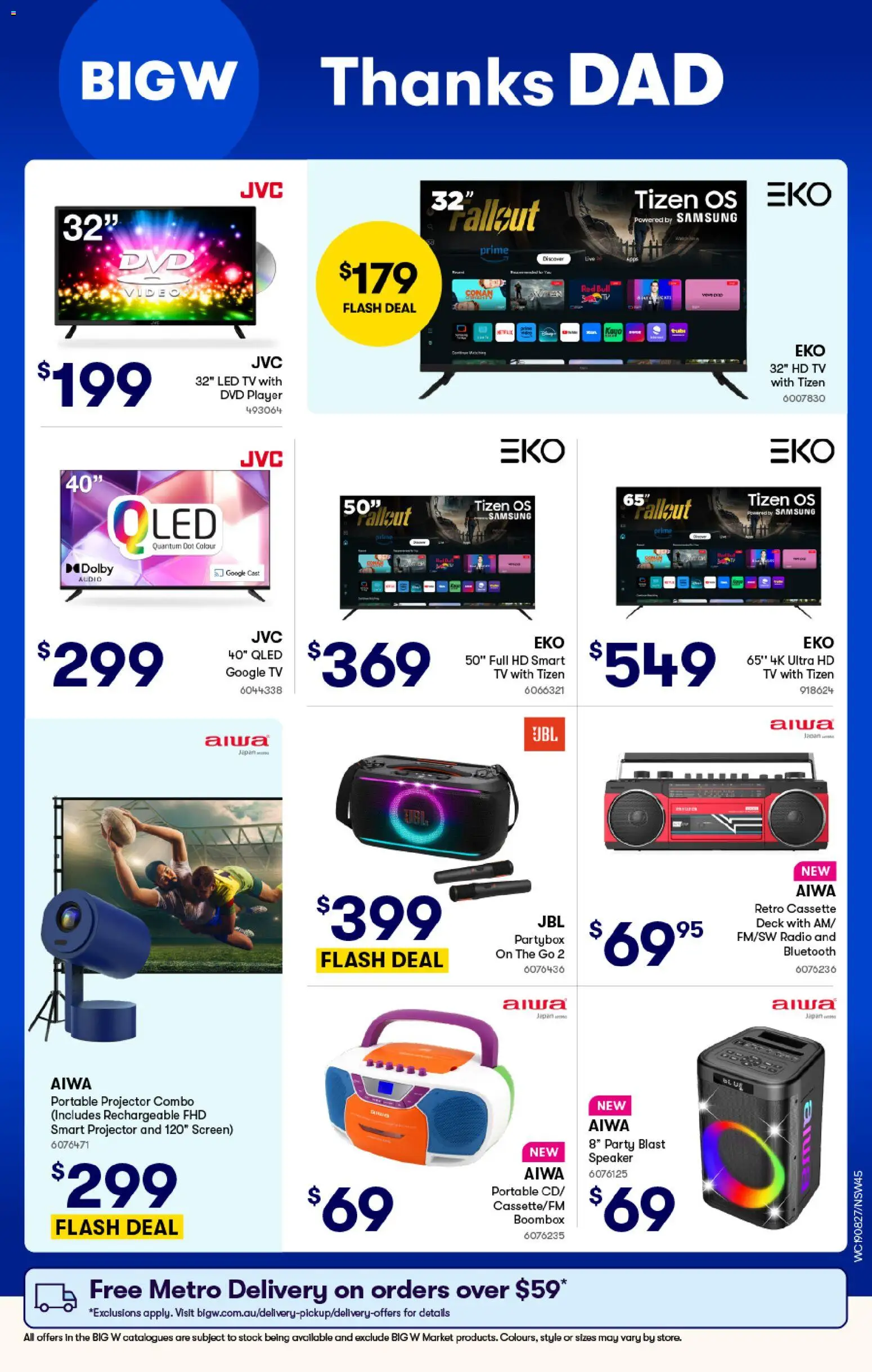 Woolworths catalogue - valid from 19/08/2026 | Page: 45 | Products: Audio, Player, Projector, Speaker