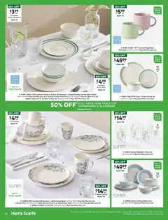 Preview of Harris Scarfe catalogue - valid from 27.04.2026 | Page: 14 | Products: Table, Dinner set, Glassware, Cereal
