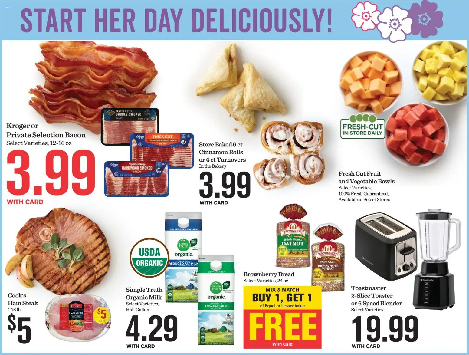 Mariano's Weekly Ad - valid from 06.05.2026 | Page: 5 | Products: Bakery, Toaster, Bread, Blender