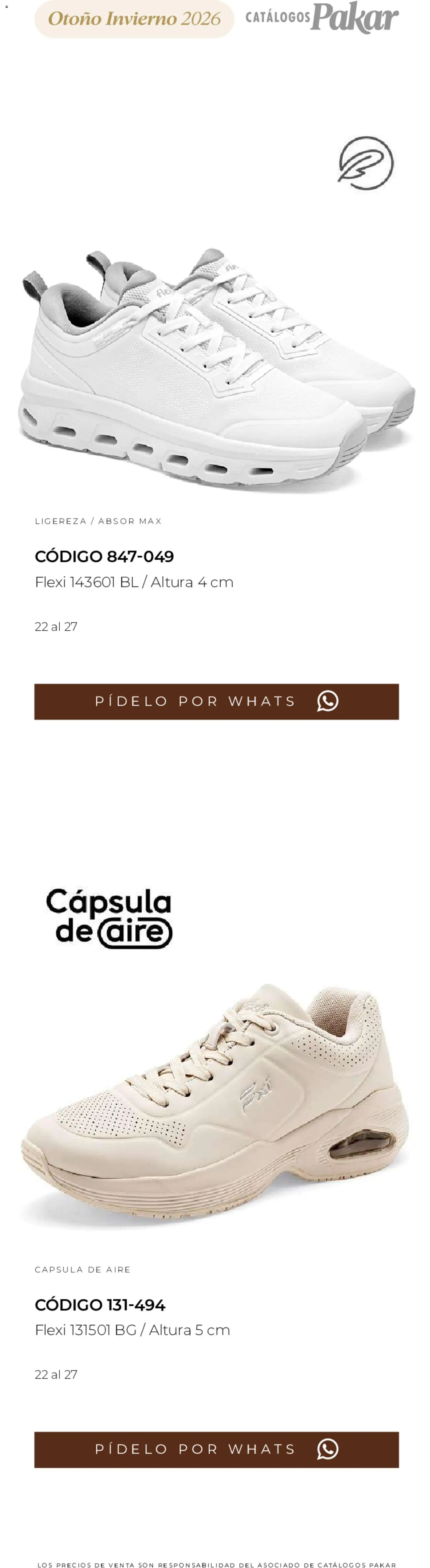 Nuevas ofertas de SC Pakar válidas en toda la República Mexicana desde el 31/07/2026. ¡Encuentra las mejores ofertas en SC Pakar catálogo Flexi! | Página: 161