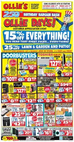 Preview of Ollie's weekly ads valid from 06/27/2026