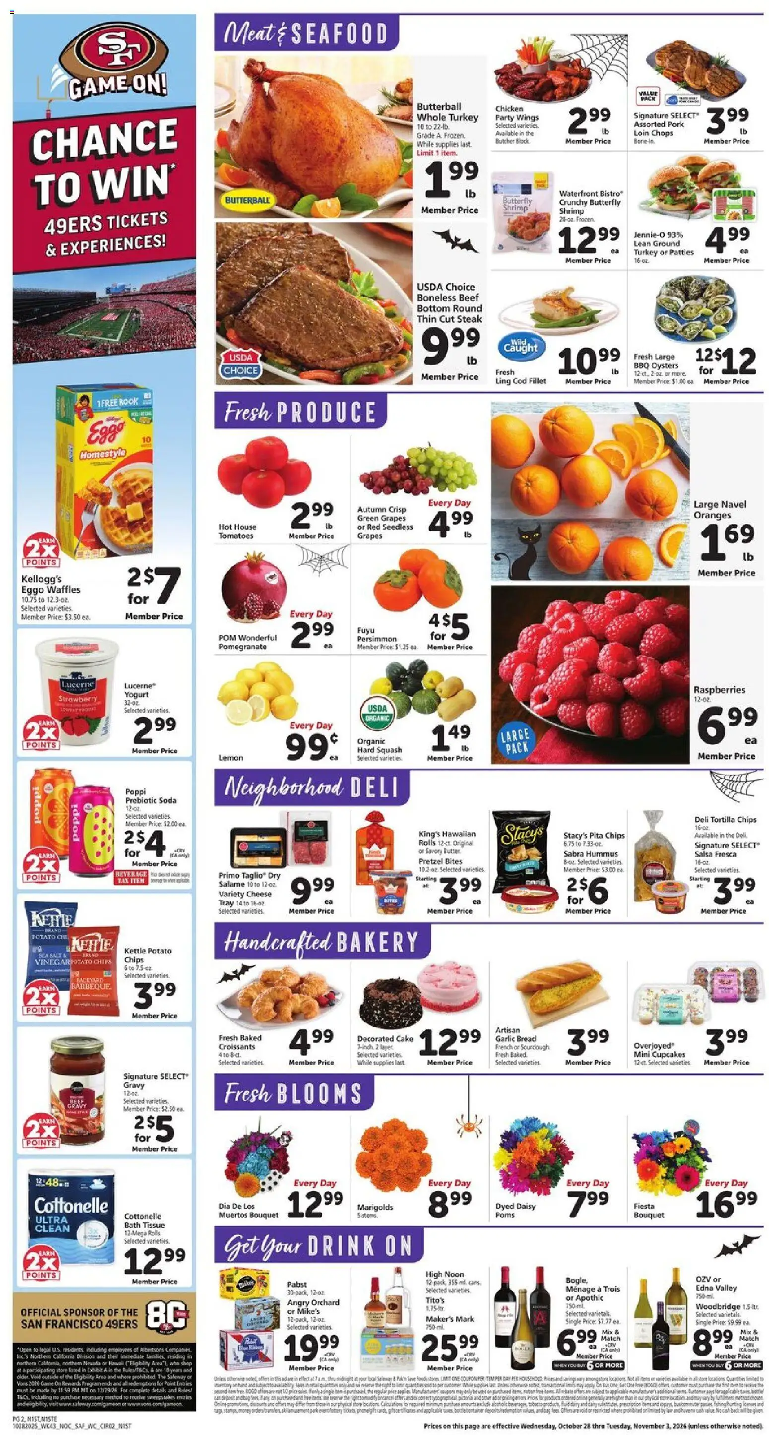 Safeway Weekly Ad | 10/28 - 11/03 2026 | Sale