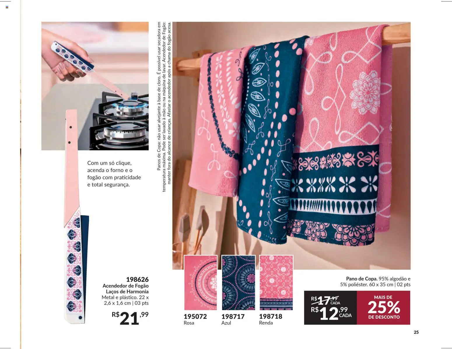 Avon Folheto - válido de 18.02.2026 | Página: 25 | Produtos: Forno, Fogão, Alvejante, Copa