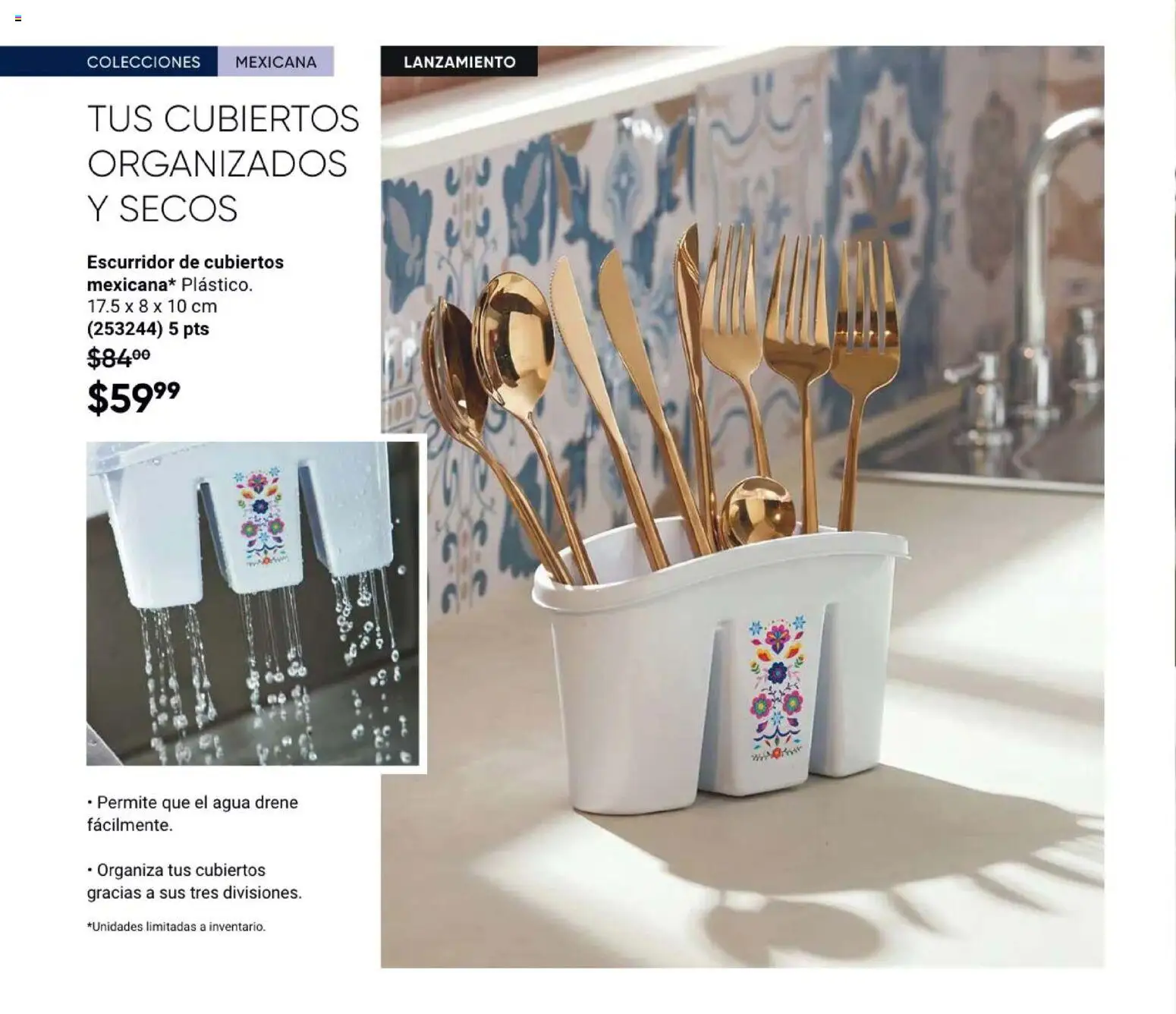 Nuevas ofertas de AVON válidas en toda la República Mexicana desde el 21/08/2026. ¡Encuentra las mejores ofertas en AVON Casa & Estilo 13 2026! | Página: 16 | Productos: Agua, Escurridor