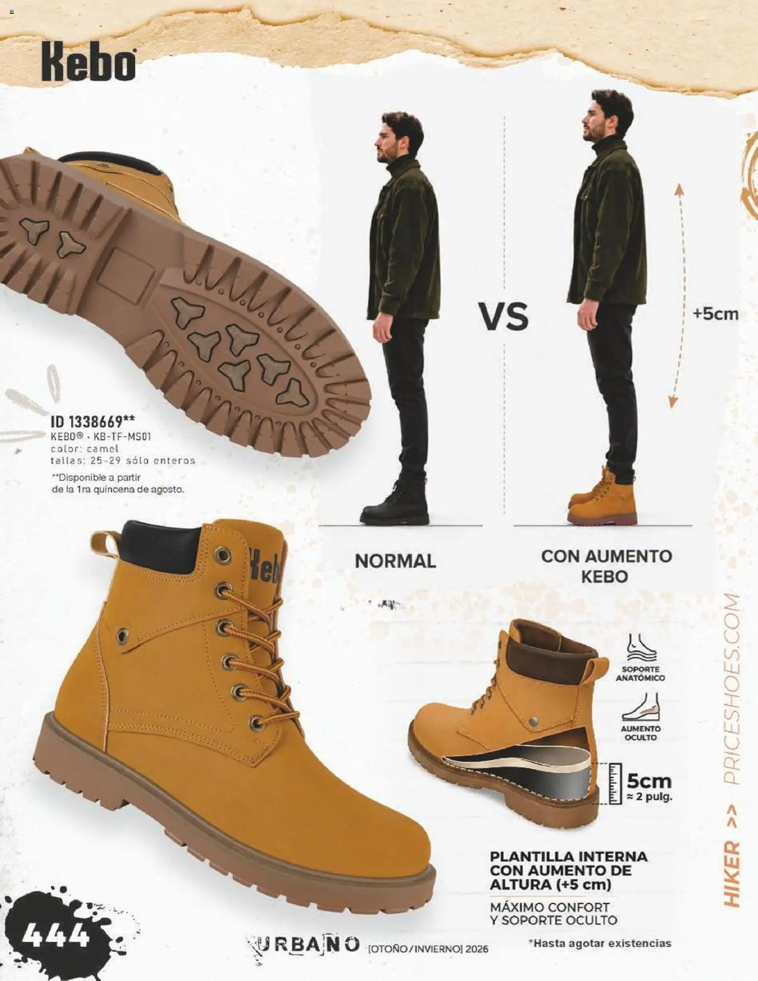 Nuevas ofertas de Price Shoes válidas en toda la República Mexicana desde el 31/07/2026. ¡Encuentra las mejores ofertas en Price Shoes catálogo Urbano! | Página: 444