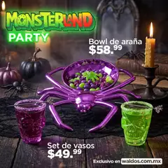 Vista previa de Waldo's catálogo Monsterland Party, nuevo folleto de la tienda, válido en México a partir del 18/10/2026