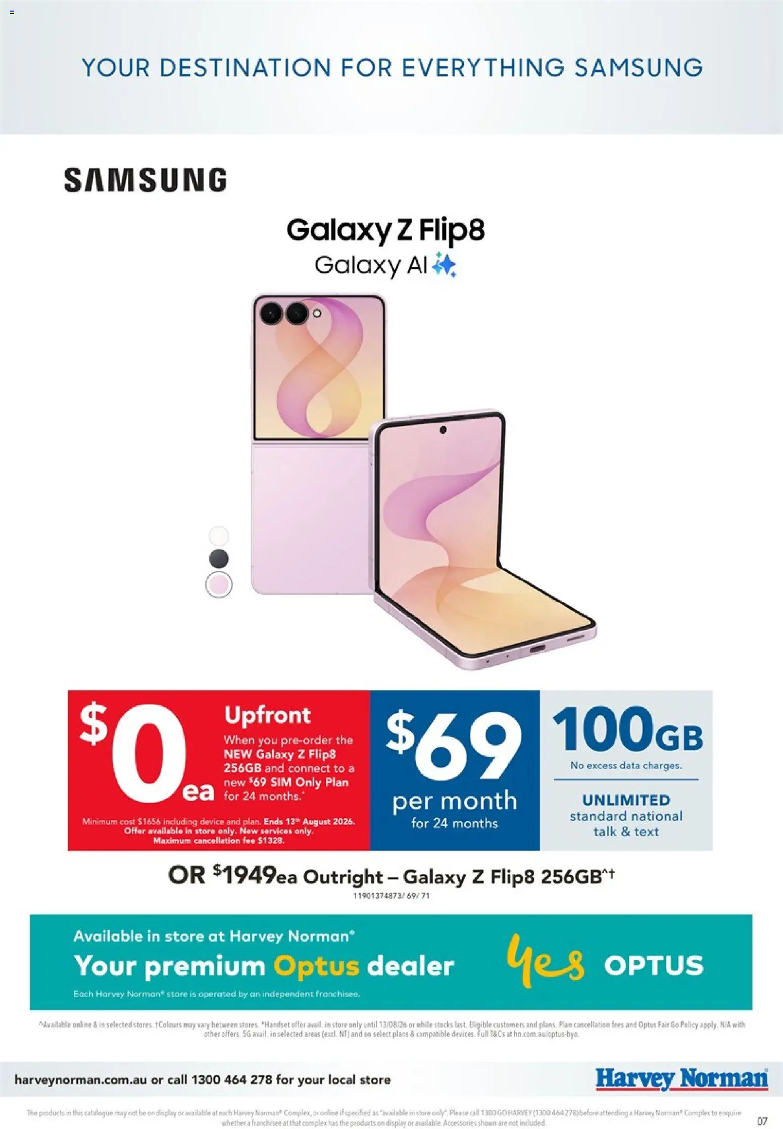 Harvey Norman catalogue - valid from 28/07/2026 | Page: 7 | Products: Accessories, Device