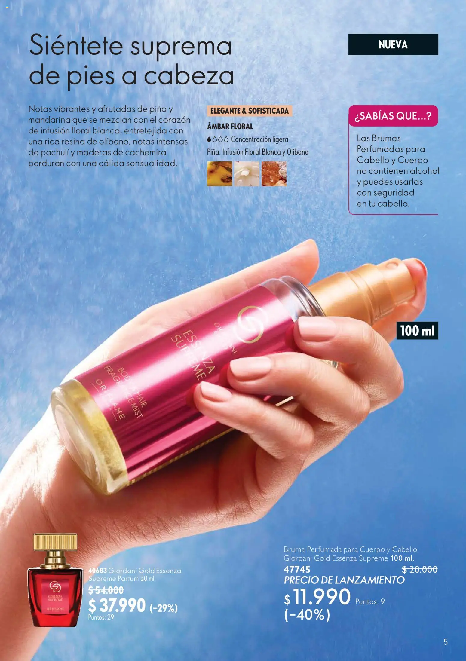 Oriflame Ofertas │ válido desde el 10.07.2026 | Página: 5 | Productos: Body, Piña