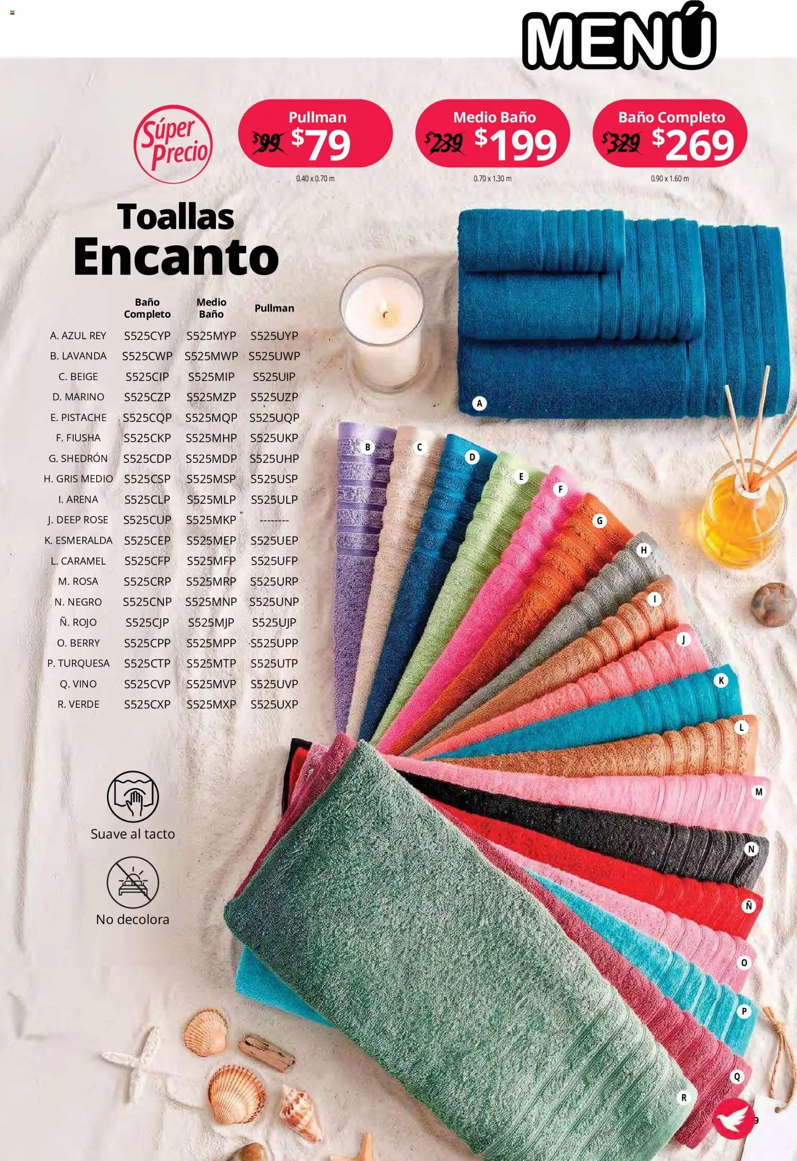Nuevas ofertas de Colchas Concord válidas en toda la República Mexicana desde el 15/10/2026. ¡Encuentra las mejores ofertas en Colchas Concord catálogo! | Página: 212